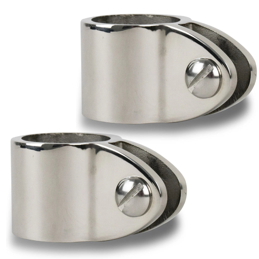 2X Jaw Slide Bimini Top Hardware for Marine Bimini Top 1" Stainless Steel