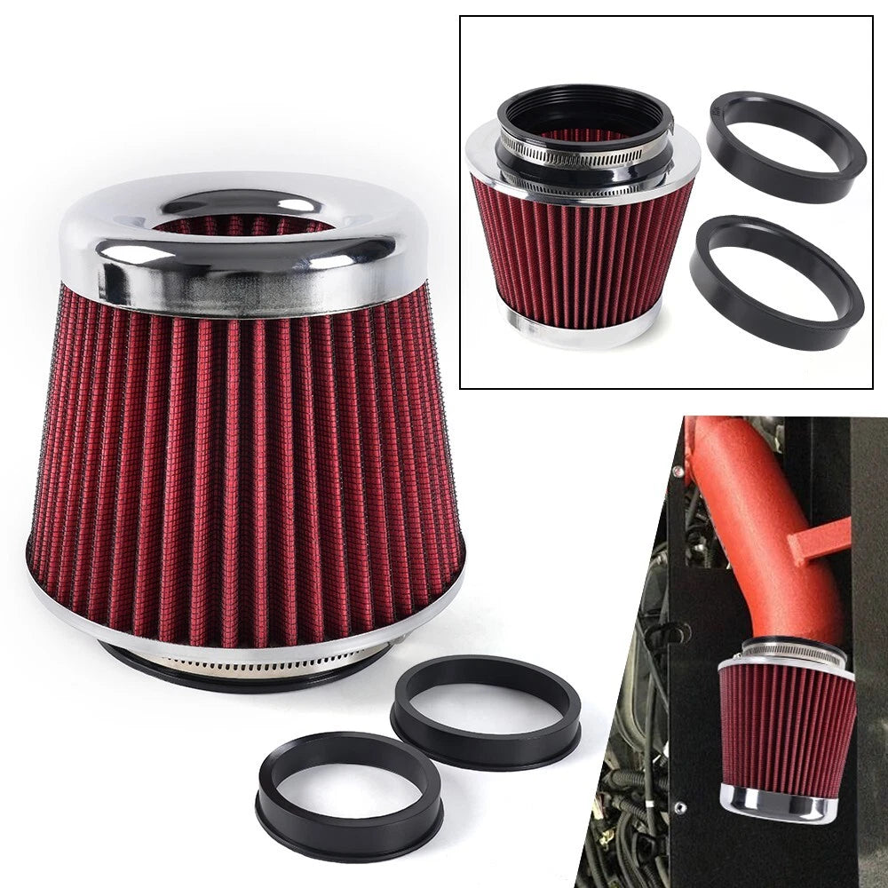 Cold Air Intake Cone Filter for Red 3"/3.5"/4" Models