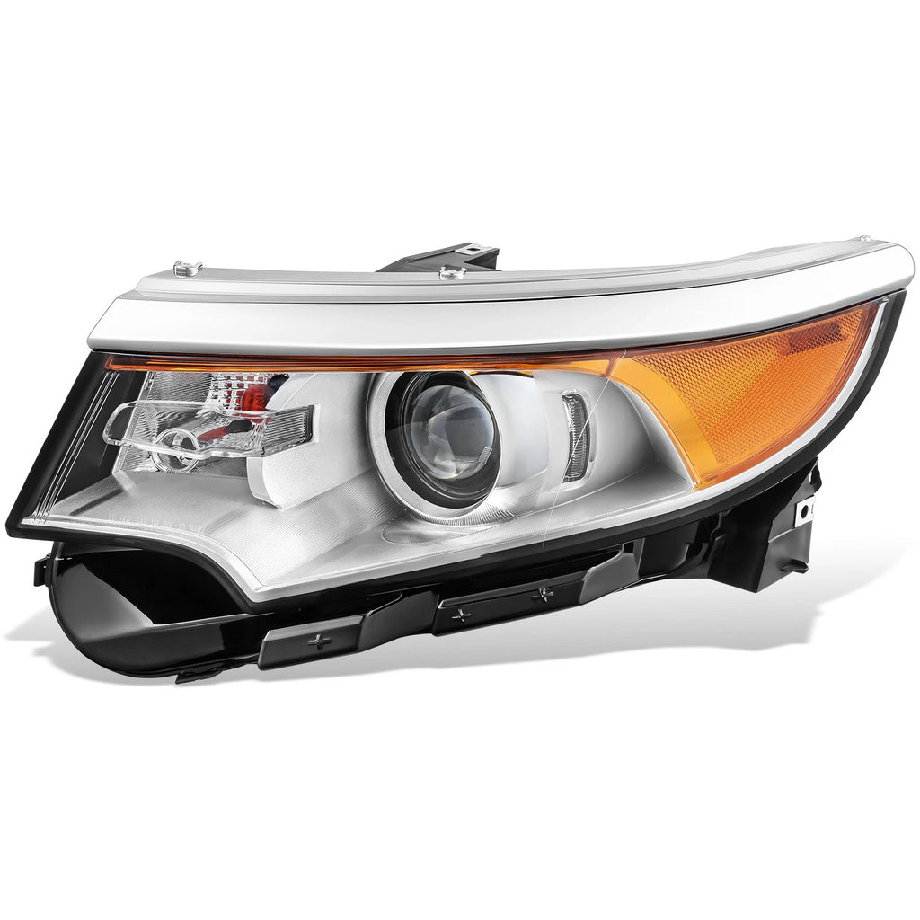 Left Driver Side Projector Headlight for Ford Edge (2011–2014) OE Style