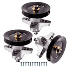 3 Pack Spindle Assembly for MTD 50" Deck (Fits 918-04125, 918-04125A, 918-04126A)