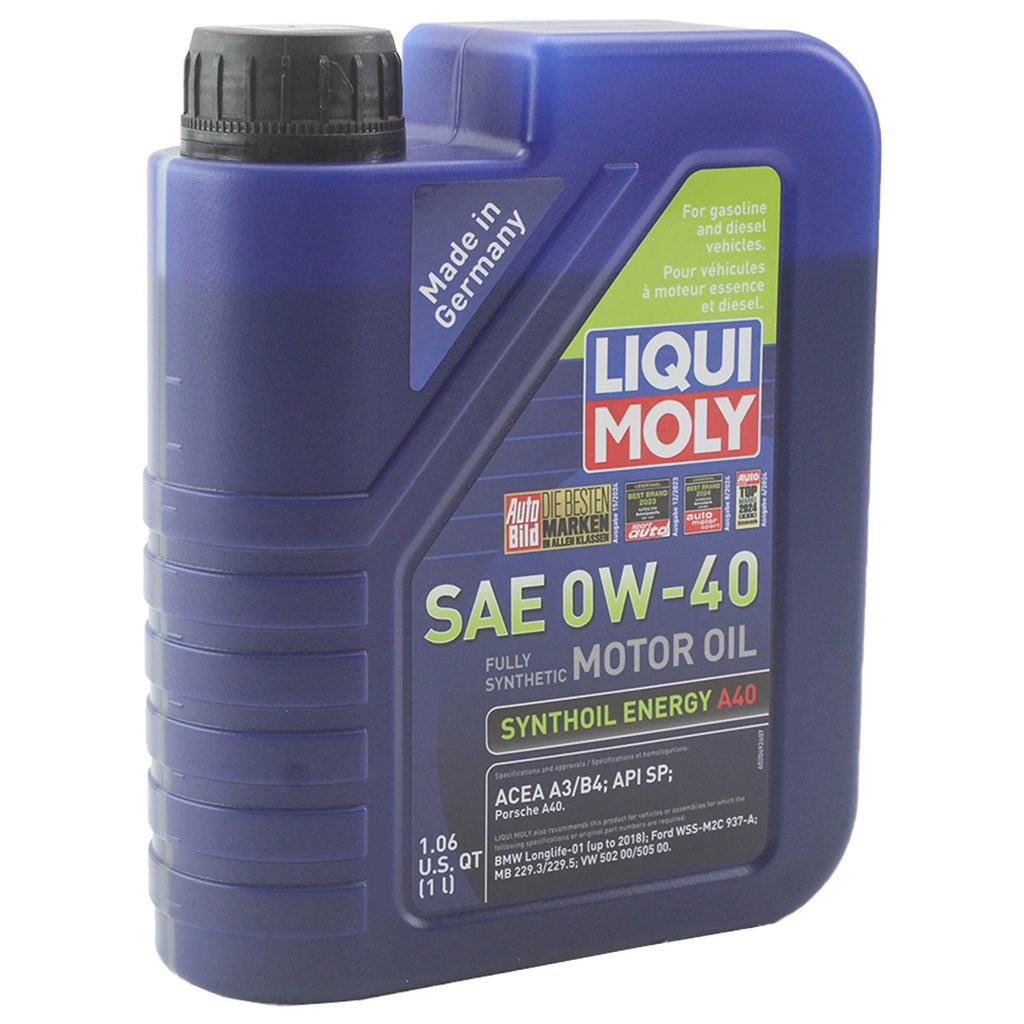 Oil Change Kit for BMW X5 M60/M62 (2000–2006) - 8L Liqui Moly A40 0W-40