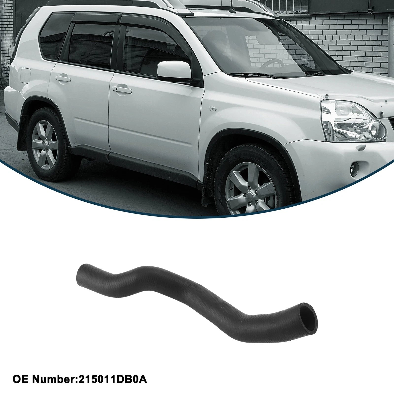 Upper Radiator Hose for Nissan X-Trail (2008–2012) No. 215011DB0A