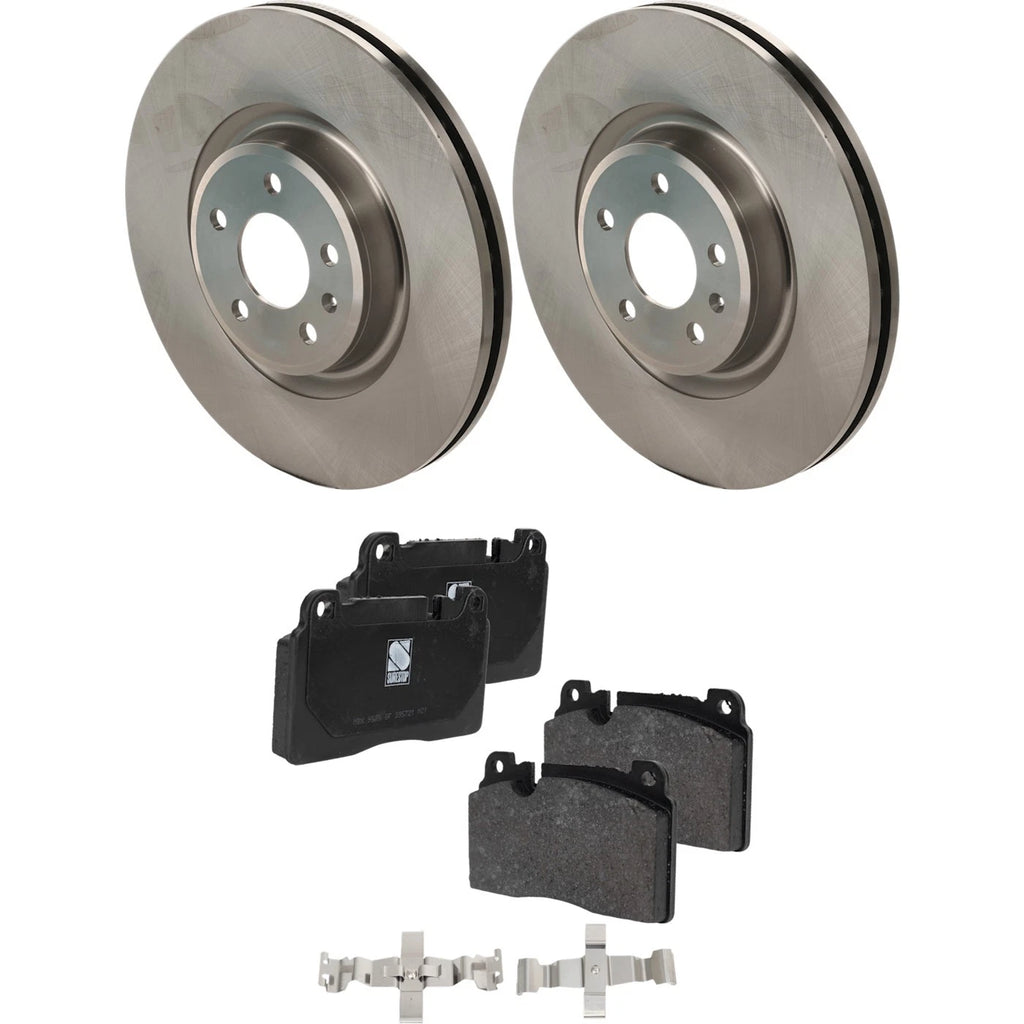 Front Brake Disc Rotors and Pads Kit for Audi Q5 (2016–2017)