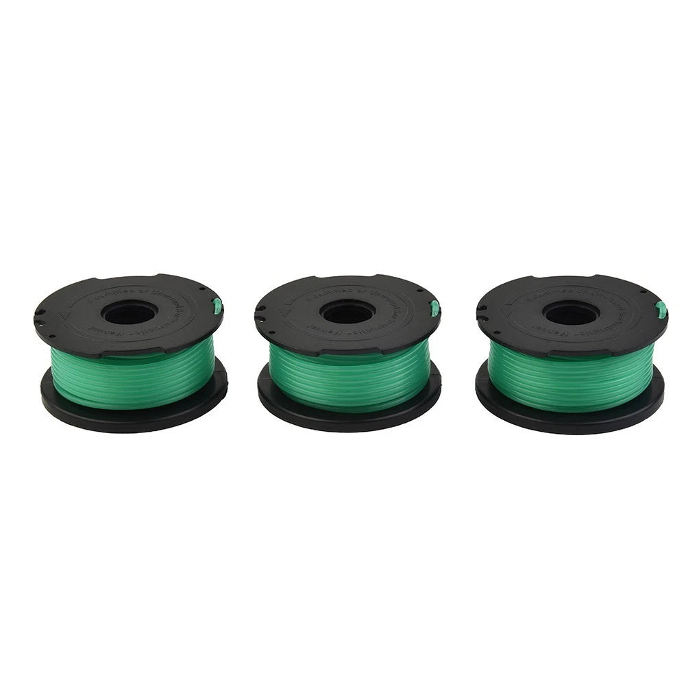 Pack of 3 Spool & Line for Black & Decker GL7033 GL8033 GL9035 (A6482 3PK)