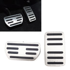 2X Stainless Steel Brake Gas Pedal Covers for Haval H2 H4 H6 M6 F5 (2014–2023)