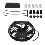 10" Electric Push-Pull Cooling Fan for Universal 12V (800–CFM, 80W) (2010–2025)