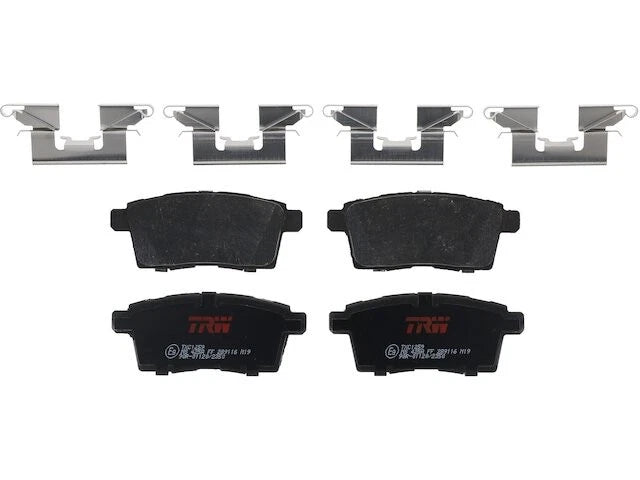 Set of 4 Rear Brake Pads for Mazda CX-7 (2007–2012) YF158ZN