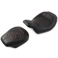 Suture Driver Passenger Seat for Harley Touring Road Glide (2009-2022) Red