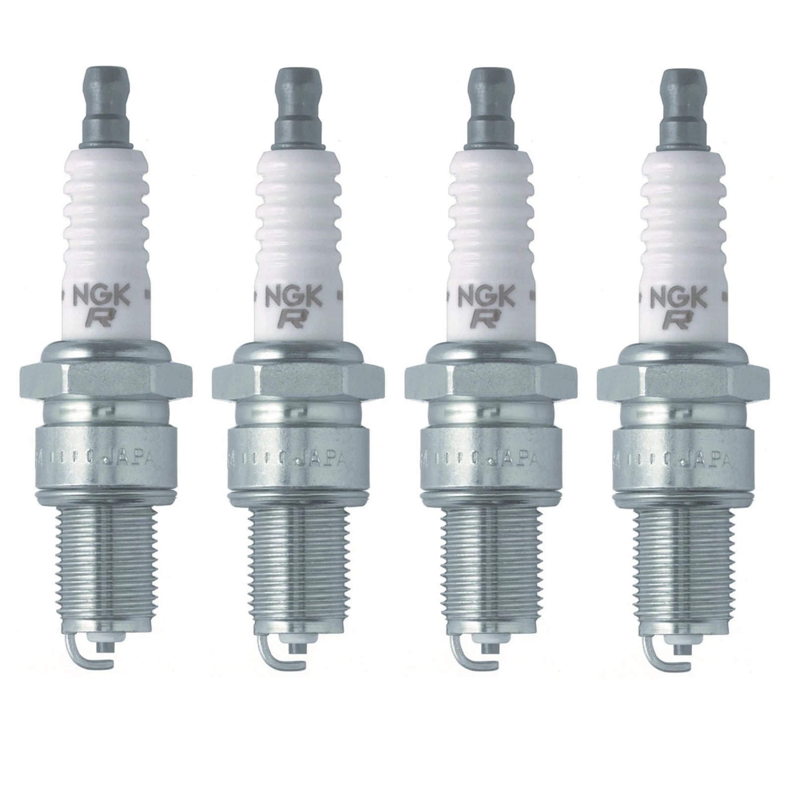 Set of 4 NGK V-Power Nickel Spark Plugs for Chevrolet Dodge Honda Kia Mazda