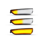 2x Clear Side Wing Mirror Turn Signal Lights for Chrysler 300 (2011–2023)