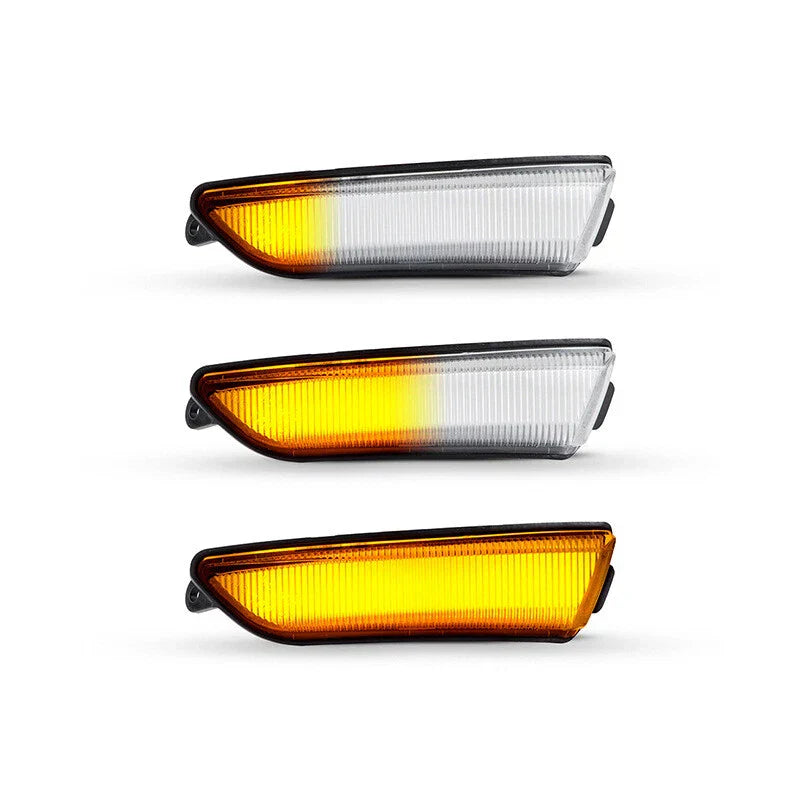 2x Clear Side Wing Mirror Turn Signal Lights for Chrysler 300 (2011–2023)