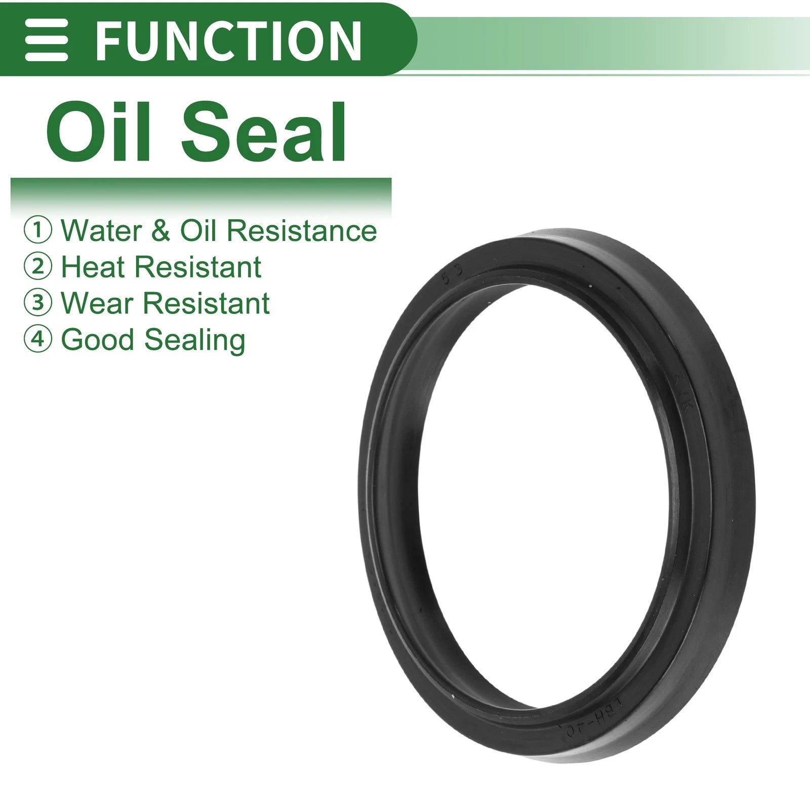Set of 5 Oil Seal Rotary Shaft Seal NBR Rubber 40x48x5mm