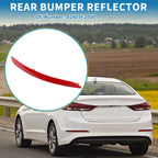 Rear Left Bumper Reflector for Hyundai Elantra (2017-2018) Red