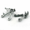 Set of 2 Front Bracket Footrests for Kawasaki ZX6R/ZX636 (2005–2008)