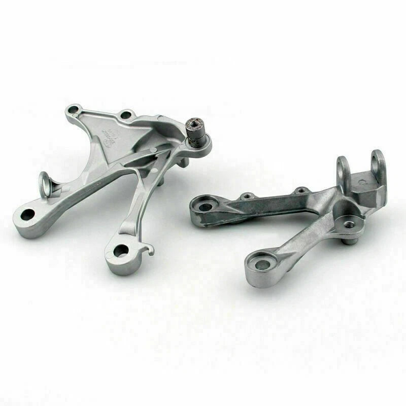 Set of 2 Front Bracket Footrests for Kawasaki ZX6R/ZX636 (2005–2008)