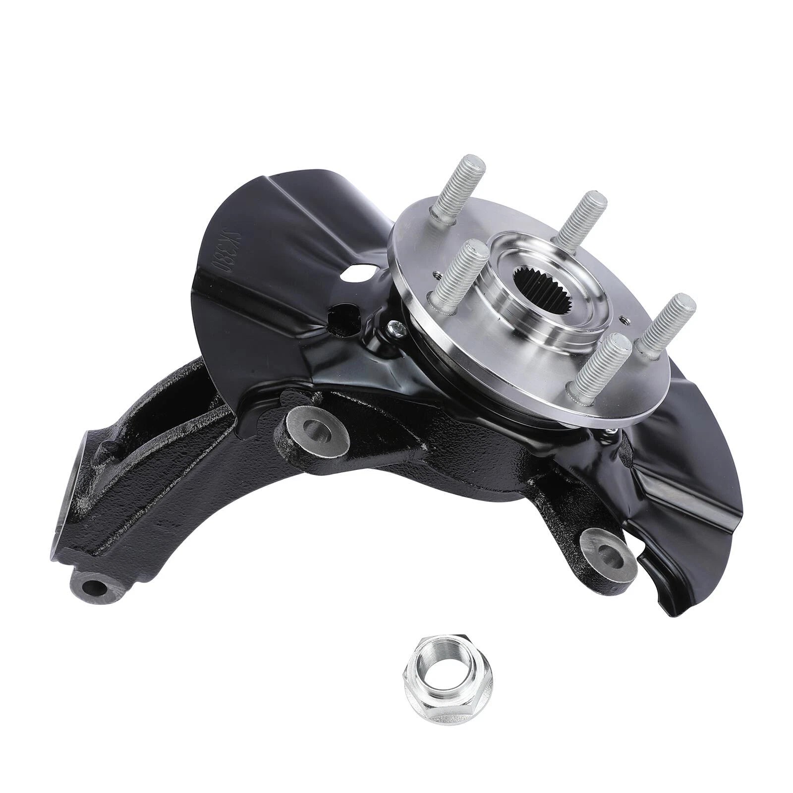 Front Left Steering Knuckle & Hub Bearing for Honda Civic (2017-2020)