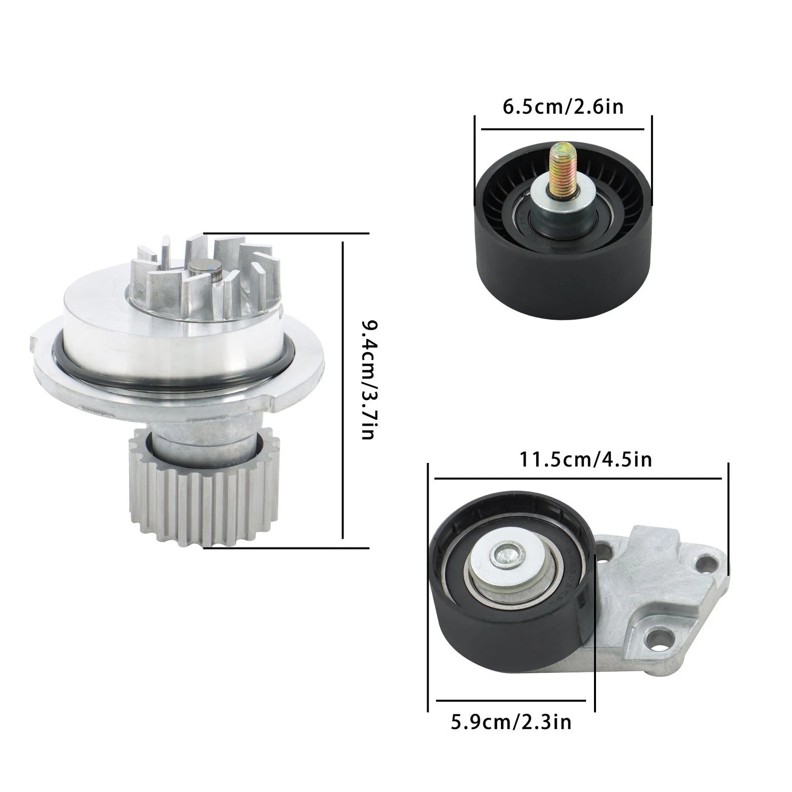 Timing Belt Kit with Water Pump for Chevrolet Aveo/Aveo5 (2004–2008)