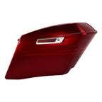 4" Hard Stretched Saddlebags for Harley Road Glide (2014–2024) Velocity Red Sunglo