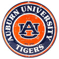 12" Round Decorative Wall Sign for Auburn University Tigers