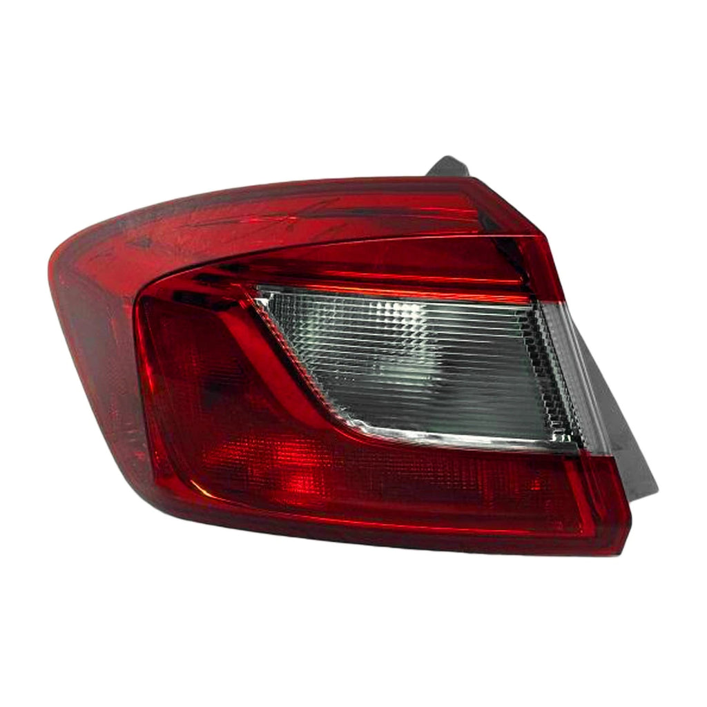 Replacement Driver Side Outer Tail Light Assembly w/o LED Accent