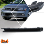 Fog Light Cover Filler for Volkswagen Jetta (2015–2018) Left Side Black