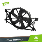 Radiator Cooling Fan Shroud Assembly for Ram 1500 2500 (2011–2021)