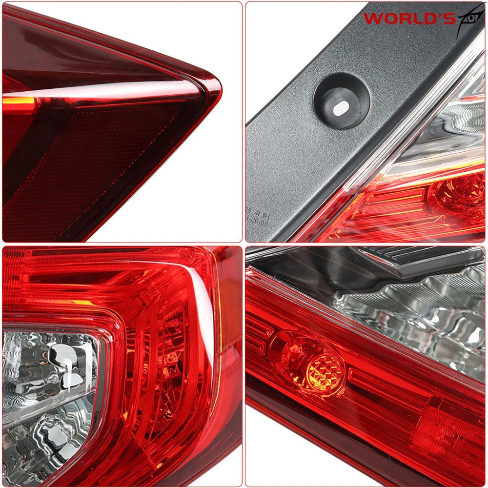 Tail Light Lamp for Honda Civic (2016–2020) Halogen Right Passenger Side
