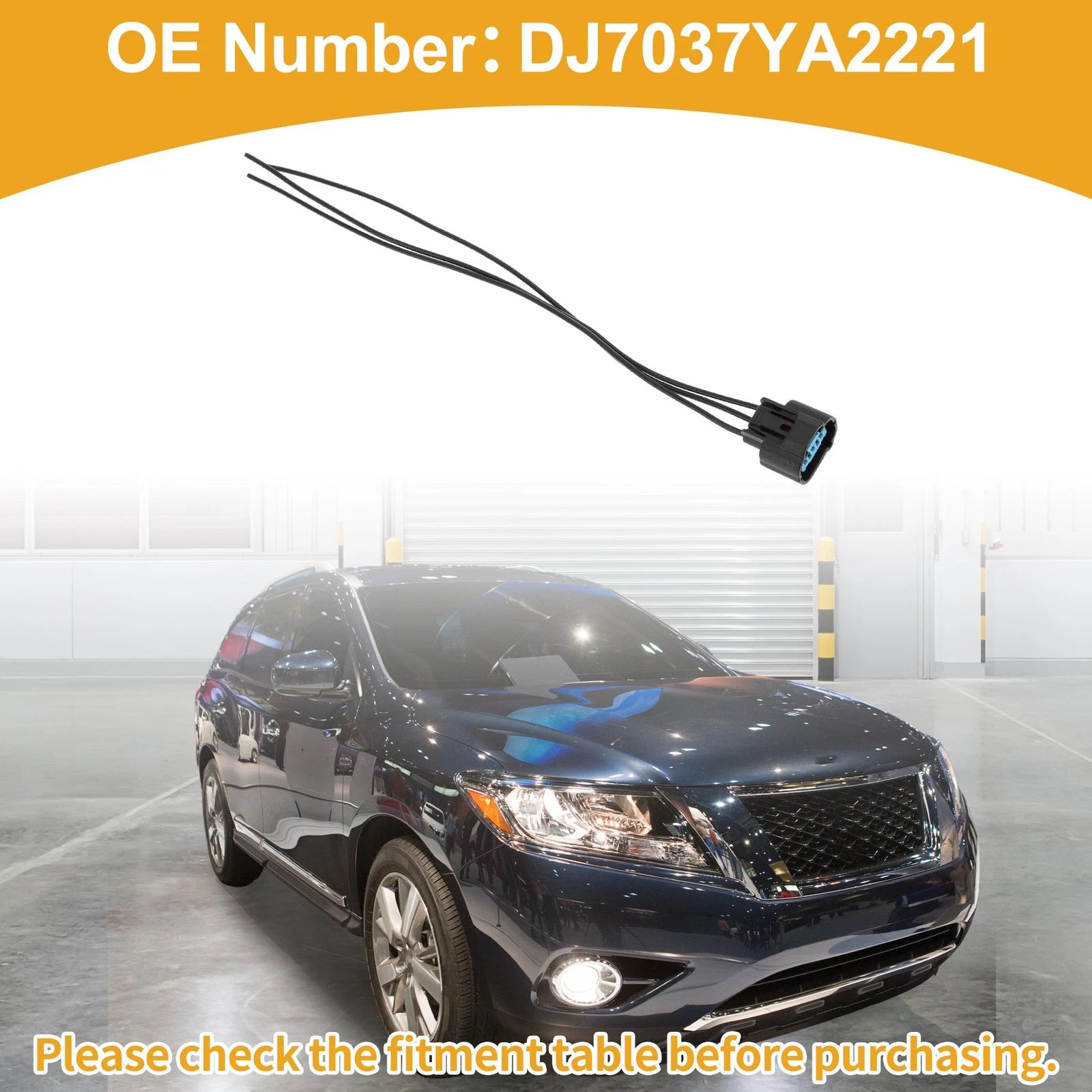 Ignition Coil Connector DJ7037YA2221 for Honda Civic (2001–2004)