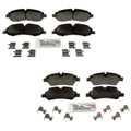 Set of 4 Bosch Severe Duty Semi-Met Disc Brake Pads for Ford Transit-150 (2015–2023)