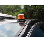 Magnetic 12V LED Amber Emergency Strobe Light for Universal Car