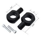 20" Rise Handlebar & 3.5" Risers for Harley Touring Glide Softail Dyna