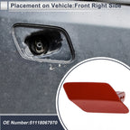 Front Right Side Bumper Headlight Washer Nozzle Cover Cap for BMW 320i