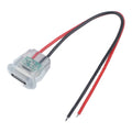 2X Waterproof 2pin Type C Charging Socket with LED Light for