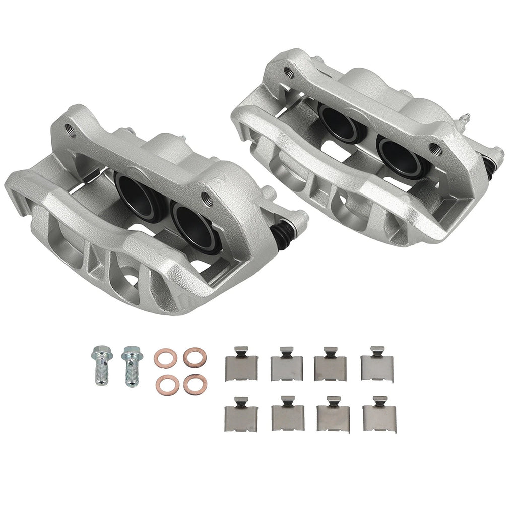 2X Front Left & Right Brake Calipers Assembly Kit for F-150 (2015–2016)