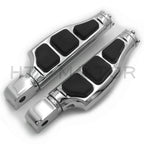 Chrome Flat Wing Footpegs for Yamaha YZF-R6 R6S 600R (1999–2016)
