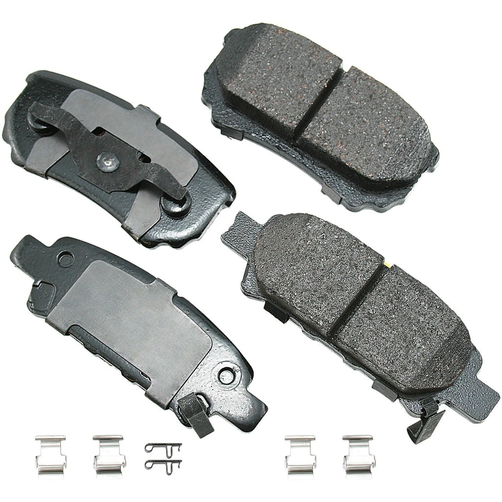 Rear Brake Kit 262mm Disc Akebono Ceramic Pad for Chrysler Dodge Jeep