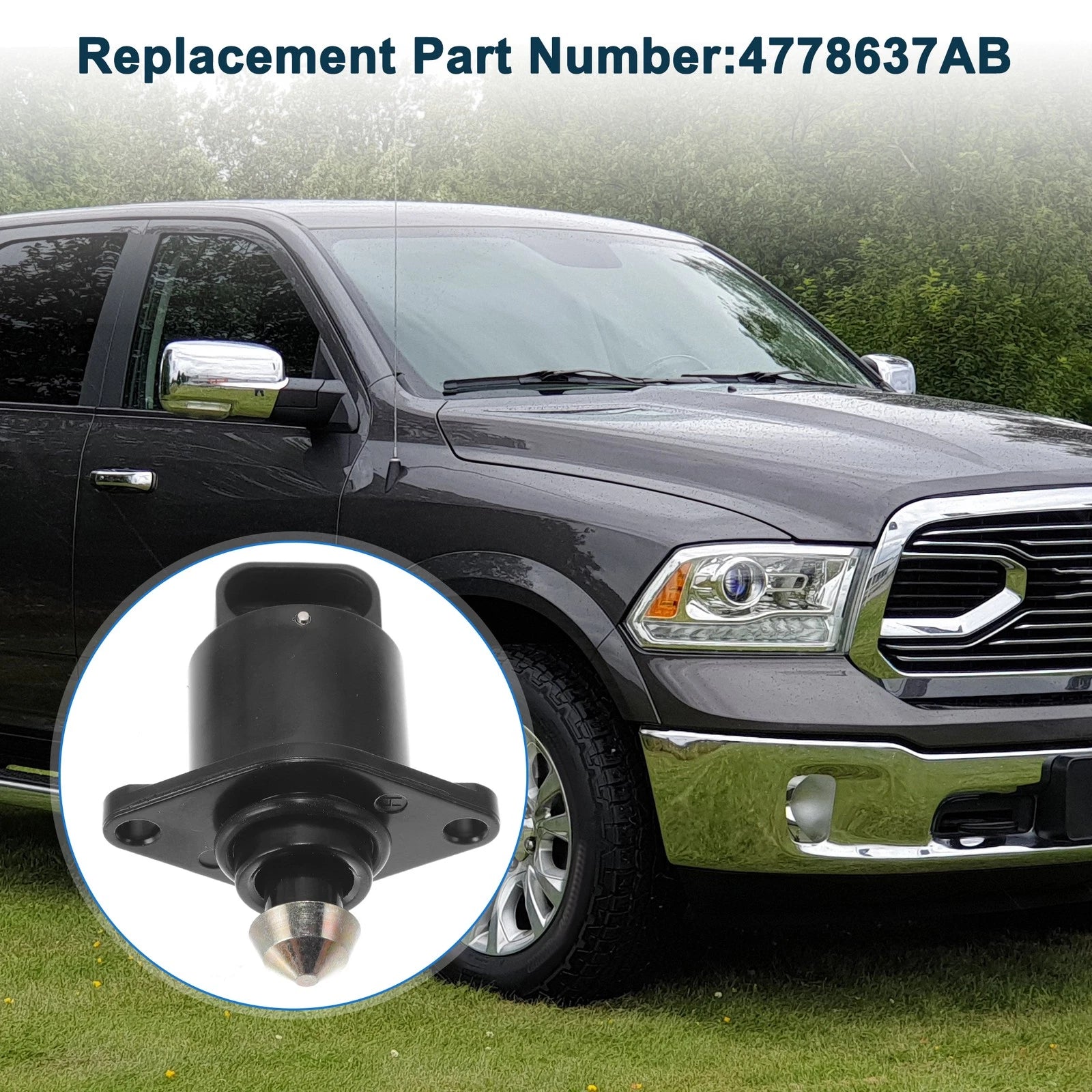 Idle Air Control Valve for Dodge Ram 1500 (2004) No. 4778637AB