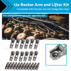 12x Rocker Arm and Lifter Kit for Dodge Ram 1500, Chrysler 200, 300 (2011–2020)