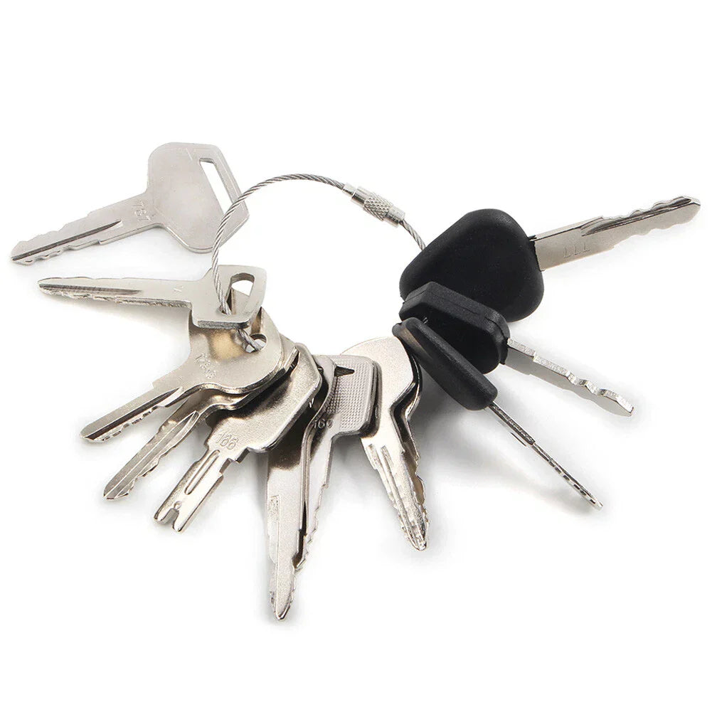 1 Forklift Keys Set for JCB, Volvo, Yale, Caterpillar