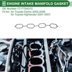 Engine Intake Manifold Gasket for Toyota Camry (2002–2006) No. 171770H010