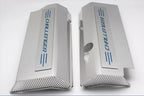 Fuel Rail Covers w/Mopar Blue Vinyl Challenger Inlay for 08-11 SRT8 w/OE Intake