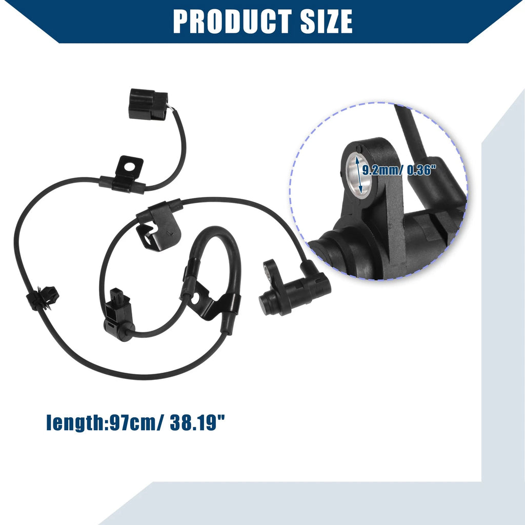 ABS Wheel Speed Sensor No.4670A597 for Mitsubishi L200 (2012–2015) Rear Left