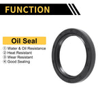 Set of 5 Oil Seal Ring 42x55x7mm NBR Rubber for Rotary Shaft