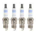 Set of 4 Spark Plugs for Buick Cadillac Chevy GMC Pontiac (Bosch Platinum 6708)