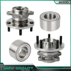 Set of 4 Front Rear Wheel Bearing Hub AWD for Mazda CX-9 (2007–2015)