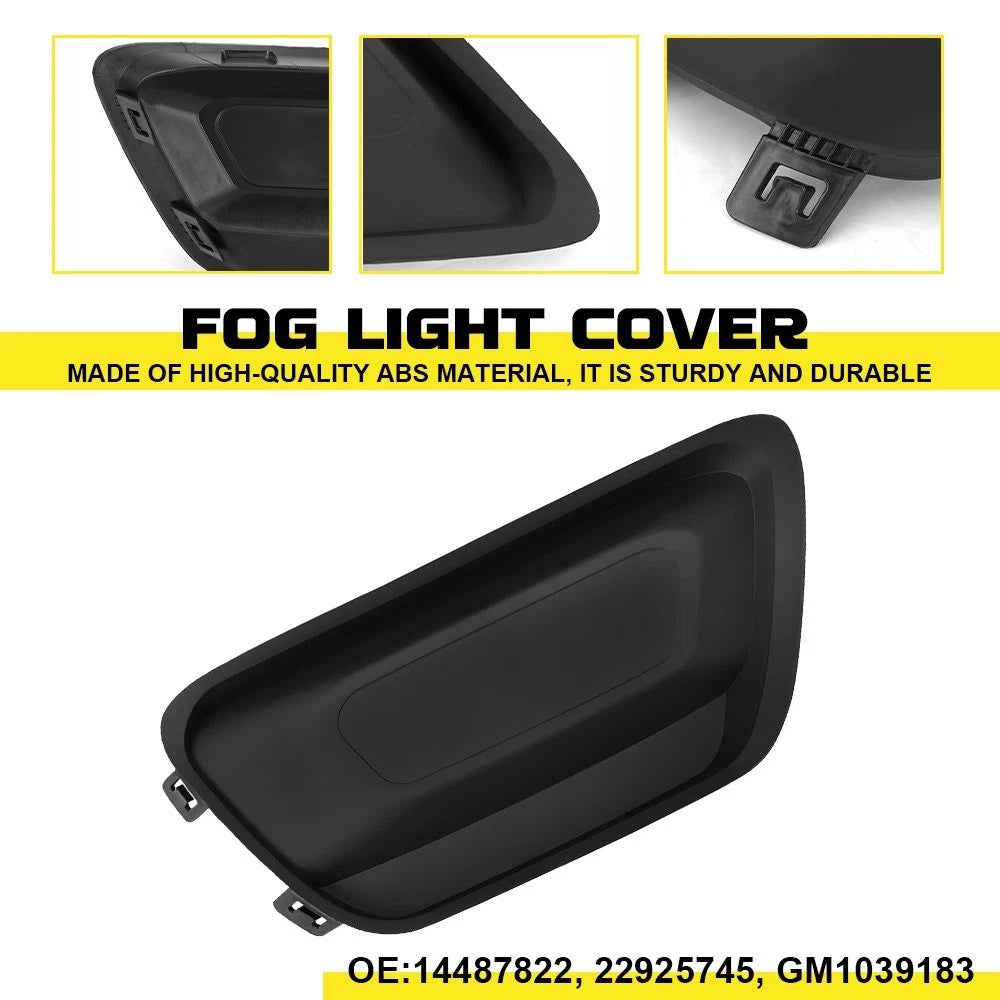 Right Passenger Fog Light Cover for Chevy Colorado (2015–2020)