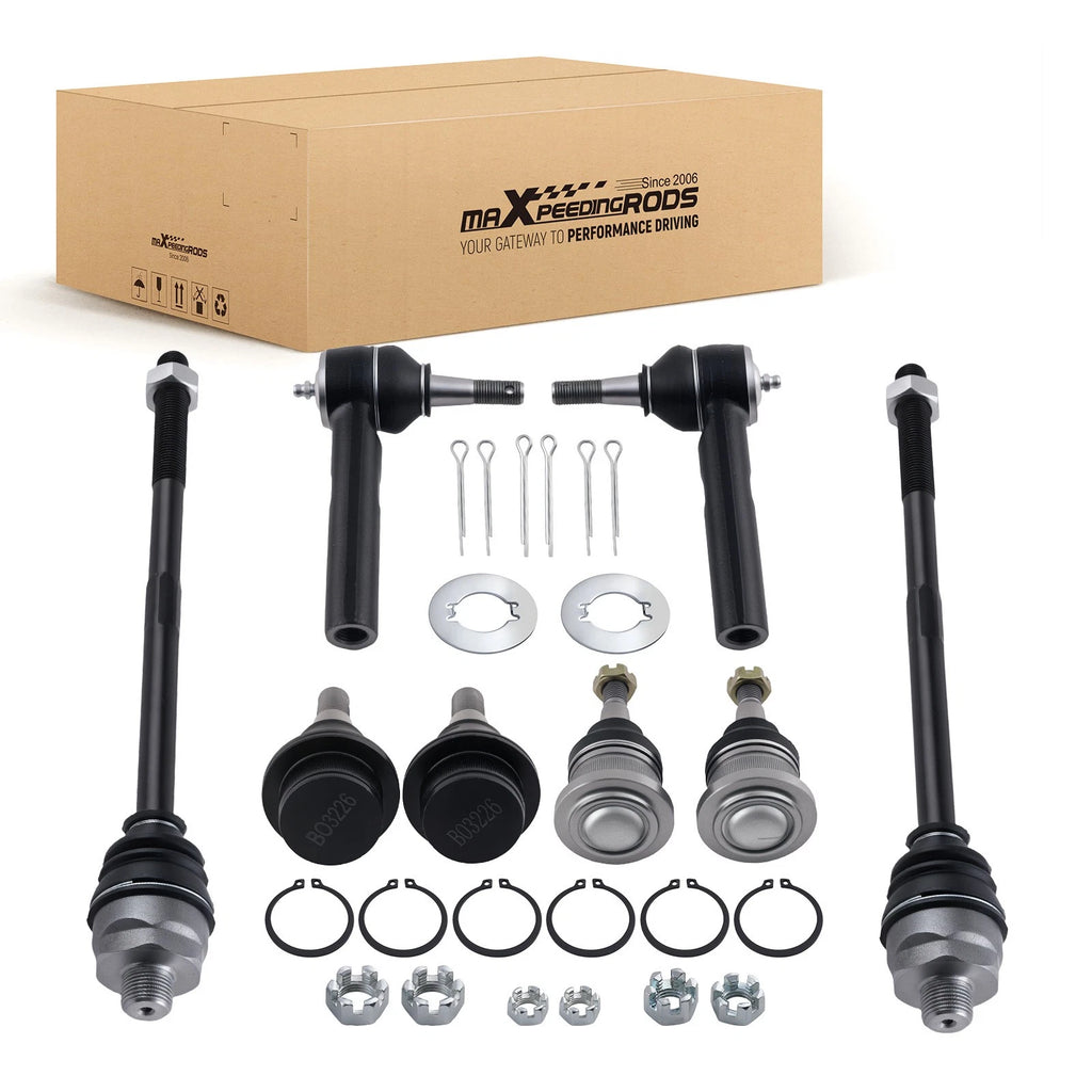 8-Piece Front Ball Joints & Tie Rod Kits for Chevy Suburban 1500 (2007–2014)