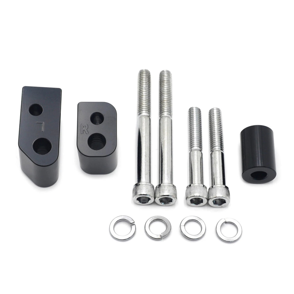 1.25" Footboard Extension Spacer for Harley Touring Road King Street Electra Road Glide