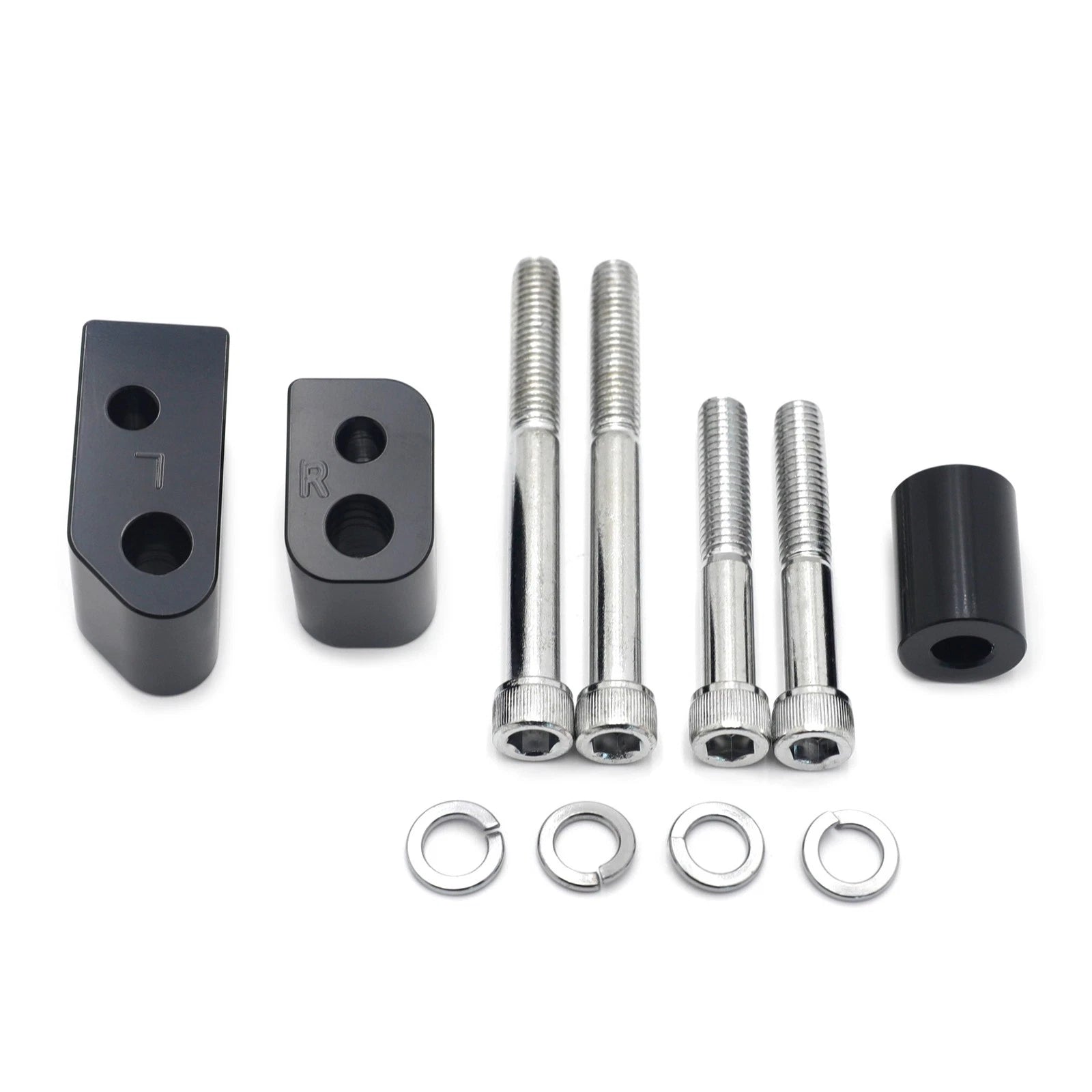 1.25" Footboard Extension Spacer for Harley Touring Road King Street Electra Road Glide