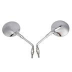 Pair of 10mm Chrome Mirrors for Honda VT100 GL1000 CB1300F CB500 (1975–2008)